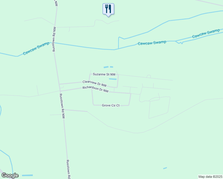 map of restaurants, bars, coffee shops, grocery stores, and more near 6771 Clearview Drive Northwest in Ocean Isle Beach