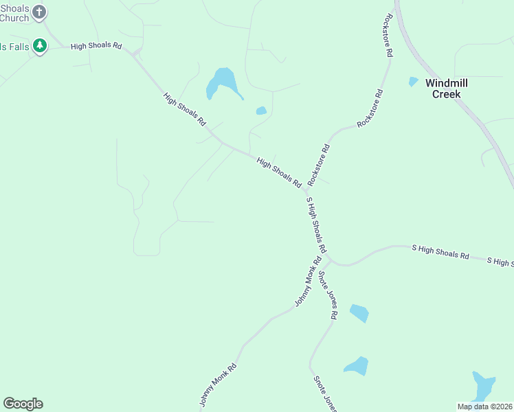 map of restaurants, bars, coffee shops, grocery stores, and more near 1301 High Shoals Road in Dallas