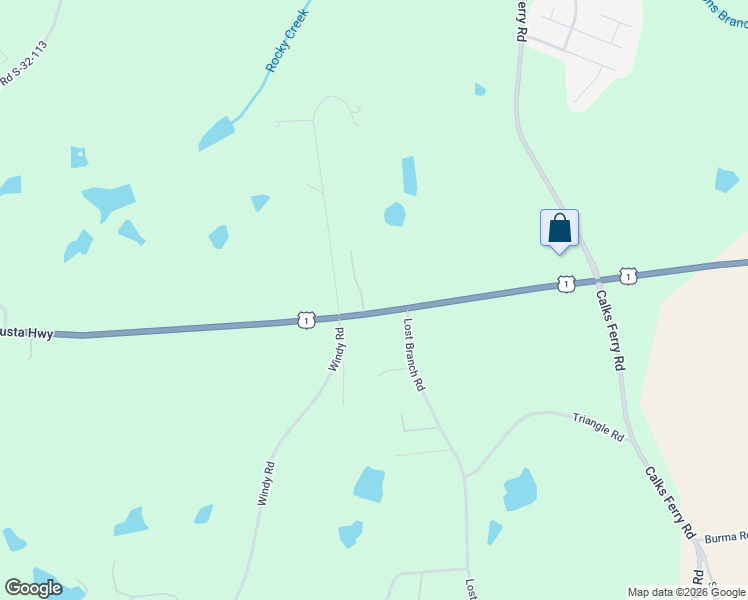 map of restaurants, bars, coffee shops, grocery stores, and more near 2902 Augusta Highway in Lexington