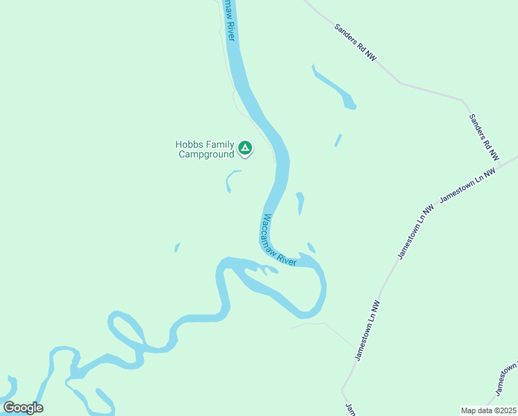 map of restaurants, bars, coffee shops, grocery stores, and more near River Road in Columbus County