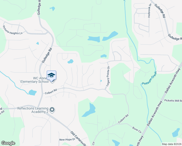 map of restaurants, bars, coffee shops, grocery stores, and more near 716 Colbert Road in Dallas