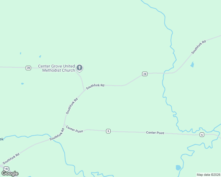 map of restaurants, bars, coffee shops, grocery stores, and more near 1504 Southfork Road in Gurdon