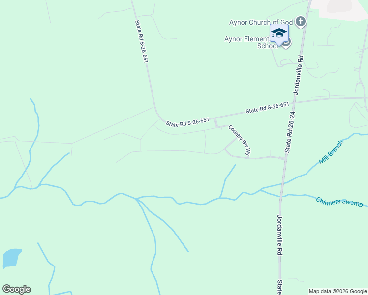 map of restaurants, bars, coffee shops, grocery stores, and more near 598 Strawberry Field Way in Galivants Ferry