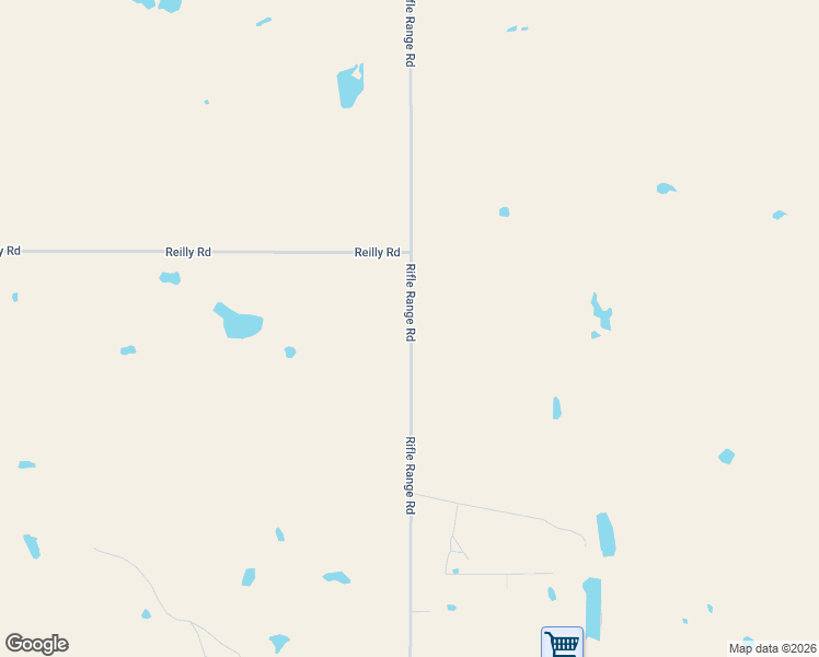 map of restaurants, bars, coffee shops, grocery stores, and more near 1678 Rifle Range Road in Iowa Park