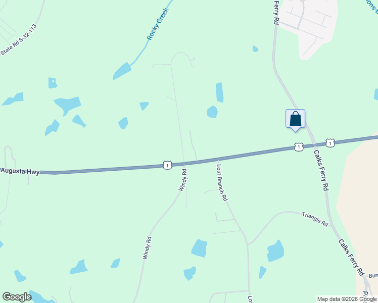 map of restaurants, bars, coffee shops, grocery stores, and more near 2902 Augusta Highway in Lexington