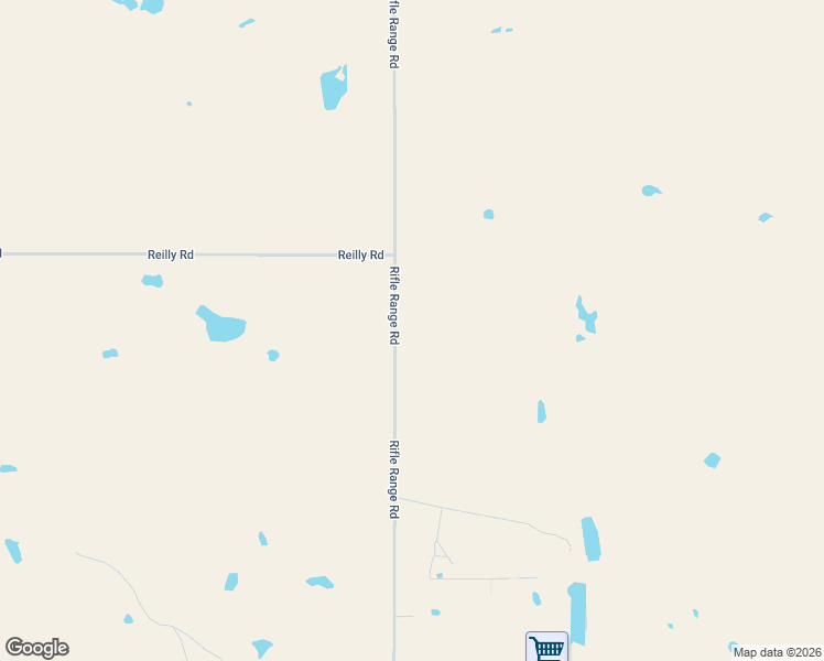 map of restaurants, bars, coffee shops, grocery stores, and more near 1678 Rifle Range Road in Iowa Park