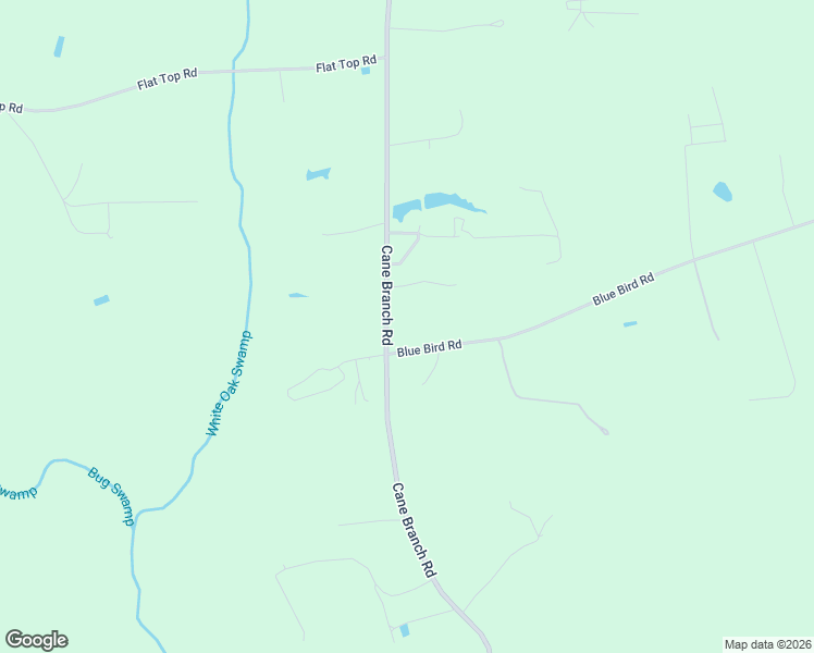 map of restaurants, bars, coffee shops, grocery stores, and more near 1721 Cane Branch Road in Loris