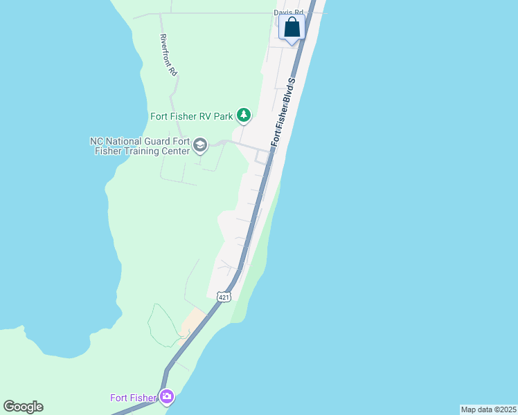 map of restaurants, bars, coffee shops, grocery stores, and more near 1100 Sand Dollar Court in Kure Beach