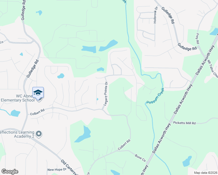 map of restaurants, bars, coffee shops, grocery stores, and more near 198 Legacy Pointe Drive in Dallas