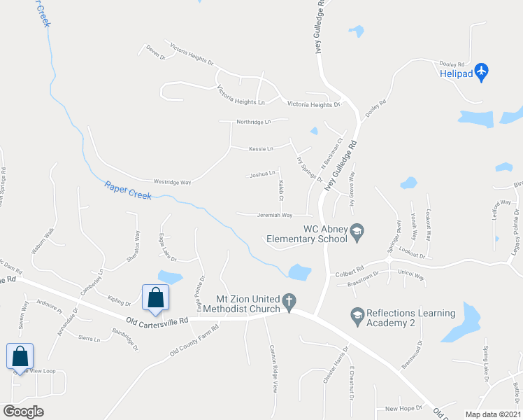 map of restaurants, bars, coffee shops, grocery stores, and more near 200 Jeremiah Way in Dallas