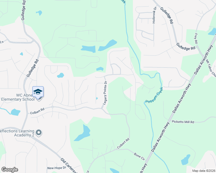map of restaurants, bars, coffee shops, grocery stores, and more near 198 Legacy Pointe Dr in Dallas