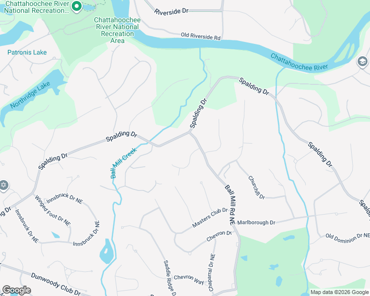 map of restaurants, bars, coffee shops, grocery stores, and more near 890 Waddington Court in Atlanta