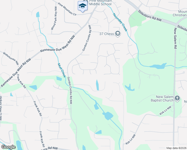 map of restaurants, bars, coffee shops, grocery stores, and more near 1045 Harness Run in Marietta