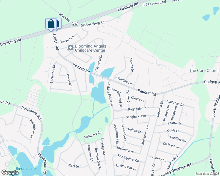 map of restaurants, bars, coffee shops, grocery stores, and more near 108 Ramblewood Drive in Columbia