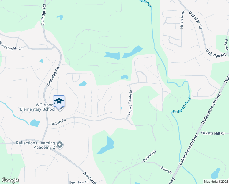 map of restaurants, bars, coffee shops, grocery stores, and more near 118 Ledford Way in Dallas