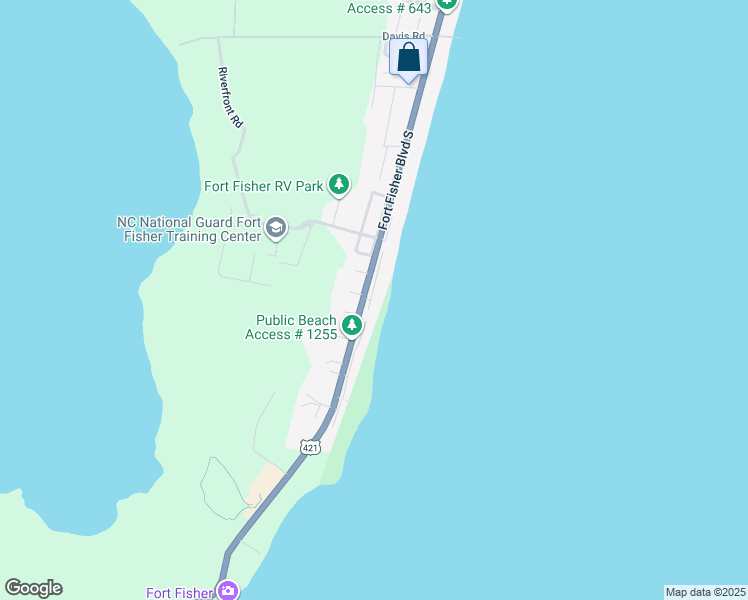 map of restaurants, bars, coffee shops, grocery stores, and more near 1001 Pelican Court in Kure Beach