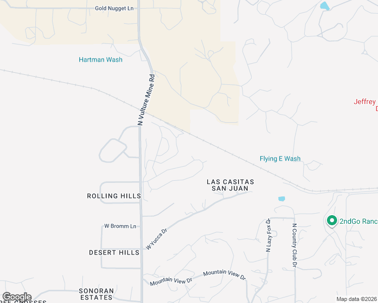 map of restaurants, bars, coffee shops, grocery stores, and more near 920 Echo Court in Wickenburg