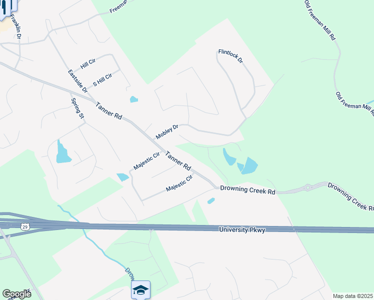 map of restaurants, bars, coffee shops, grocery stores, and more near 2759 Porches Lane in Dacula