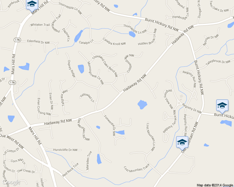 map of restaurants, bars, coffee shops, grocery stores, and more near 787 Marshview Ln NW in Kennesaw
