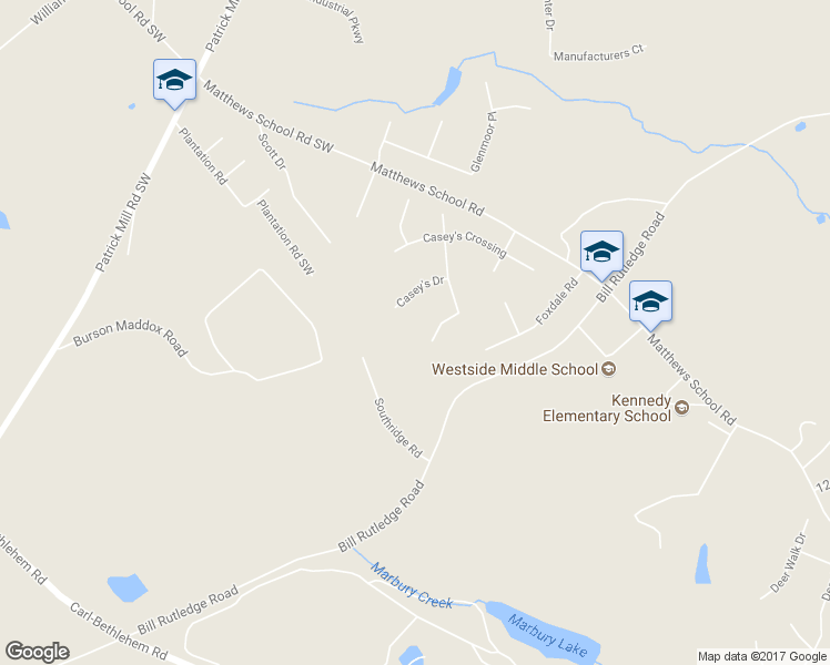 map of restaurants, bars, coffee shops, grocery stores, and more near 237 Whistleville Court in Winder