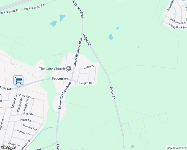 map of restaurants, bars, coffee shops, grocery stores, and more near 325 Gatlin Drive in Hopkins