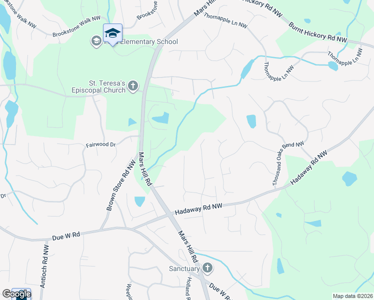 map of restaurants, bars, coffee shops, grocery stores, and more near 5348 Evian Crossing Northwest in Kennesaw