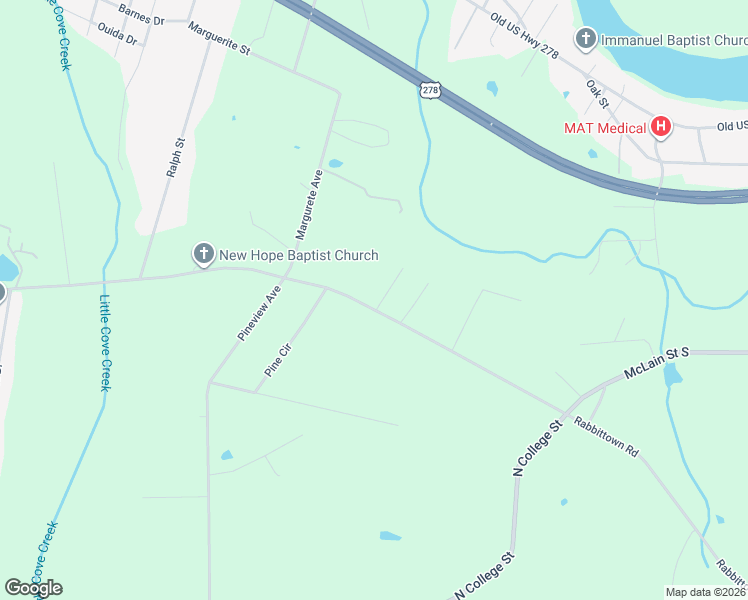 map of restaurants, bars, coffee shops, grocery stores, and more near 913 Rabbittown Road in Gadsden
