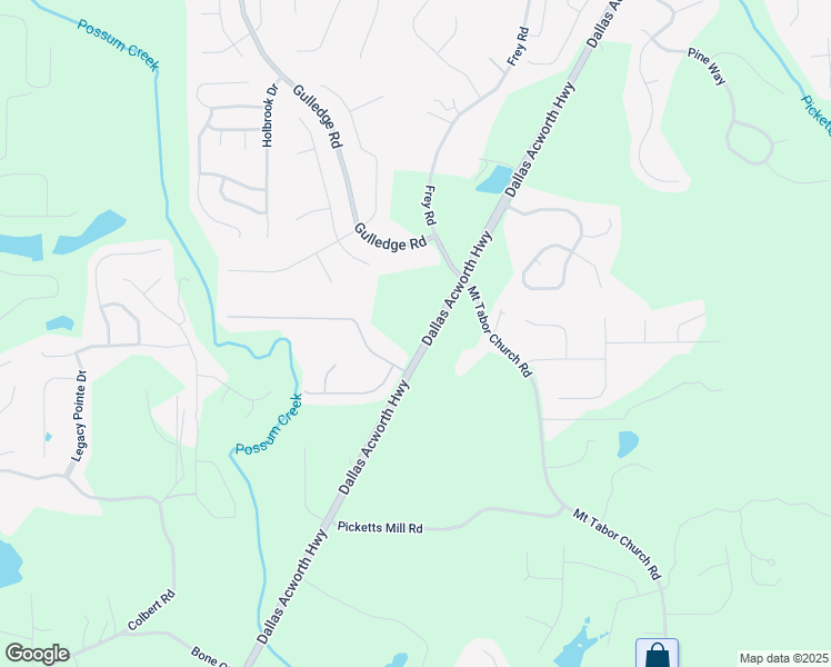 map of restaurants, bars, coffee shops, grocery stores, and more near 6275 Dallas Acworth Highway in Dallas