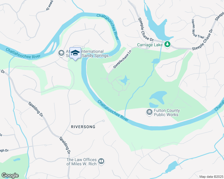 map of restaurants, bars, coffee shops, grocery stores, and more near 900 Brookside Drive in Roswell