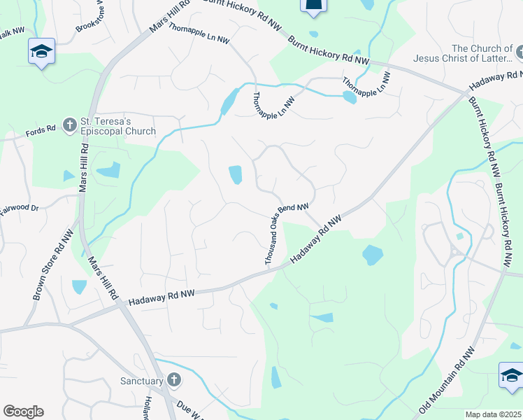 map of restaurants, bars, coffee shops, grocery stores, and more near 5258 Tallgrass Way in Kennesaw