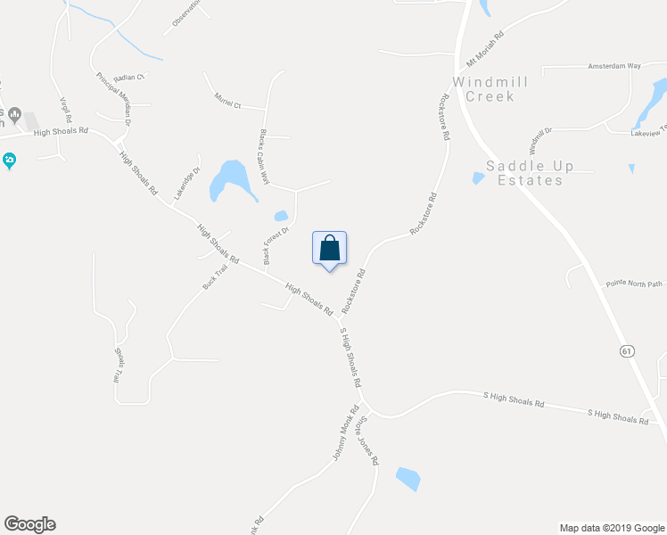 map of restaurants, bars, coffee shops, grocery stores, and more near 105 Rockstore Road in Dallas