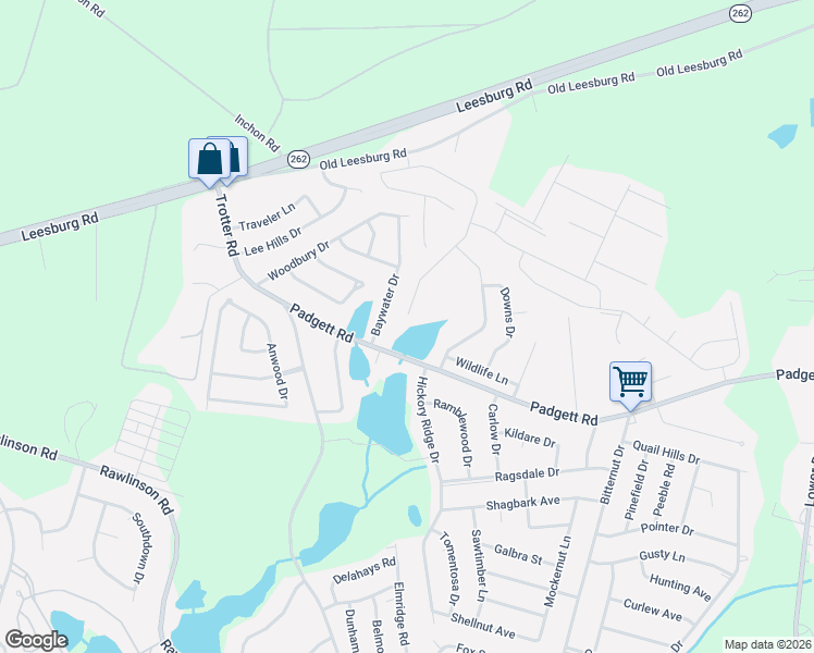 map of restaurants, bars, coffee shops, grocery stores, and more near 3520 Baywater Drive in Columbia