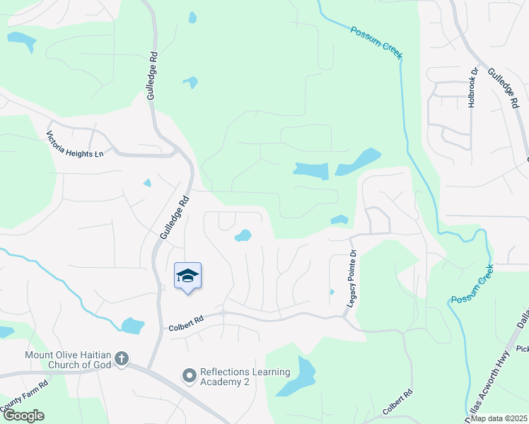 map of restaurants, bars, coffee shops, grocery stores, and more near 565 Springer Parkway in Dallas