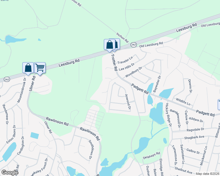 map of restaurants, bars, coffee shops, grocery stores, and more near 3841 Lochmore Drive in Columbia