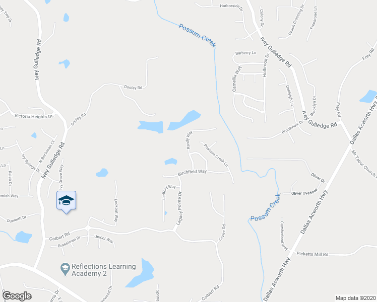 map of restaurants, bars, coffee shops, grocery stores, and more near 144 Randy Way in Dallas