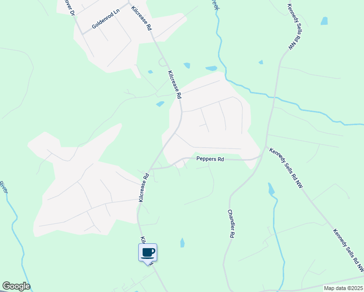 map of restaurants, bars, coffee shops, grocery stores, and more near 1207 Willow Drive in Auburn