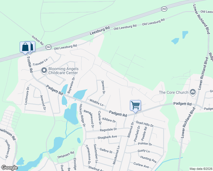map of restaurants, bars, coffee shops, grocery stores, and more near 4 Sawdust Court in Columbia