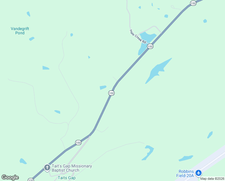 map of restaurants, bars, coffee shops, grocery stores, and more near 5281 Alabama 132 in Altoona