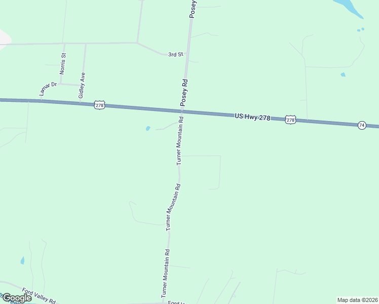 map of restaurants, bars, coffee shops, grocery stores, and more near 7155 Valleyview Street in Gadsden