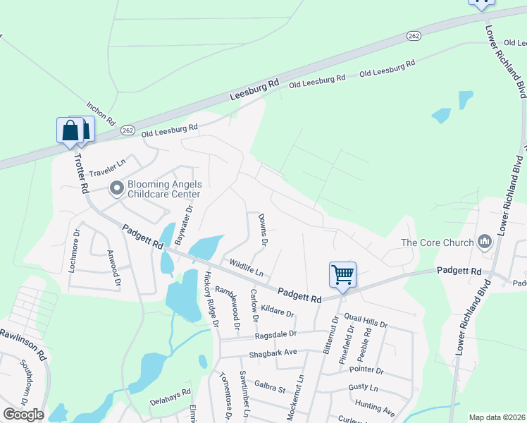 map of restaurants, bars, coffee shops, grocery stores, and more near 334 Downs Drive in Columbia