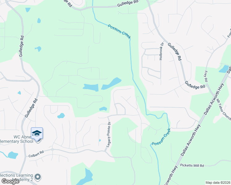 map of restaurants, bars, coffee shops, grocery stores, and more near 246 Randy Way in Dallas