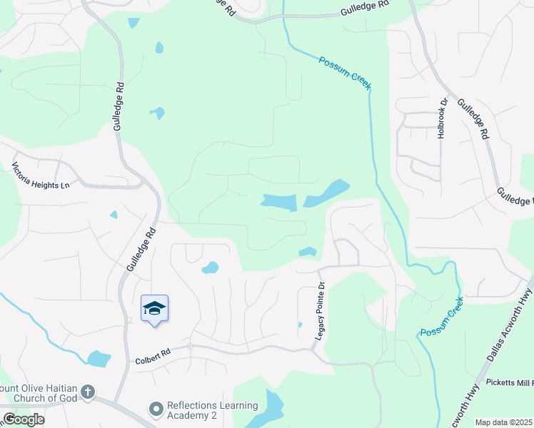 map of restaurants, bars, coffee shops, grocery stores, and more near 2340 Colbert Road in Dallas