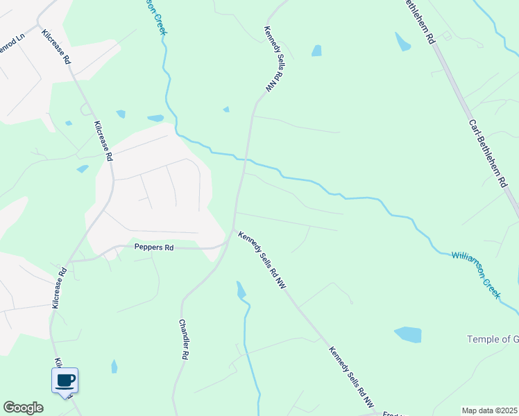 map of restaurants, bars, coffee shops, grocery stores, and more near 1154 Pinebrook Road in Auburn