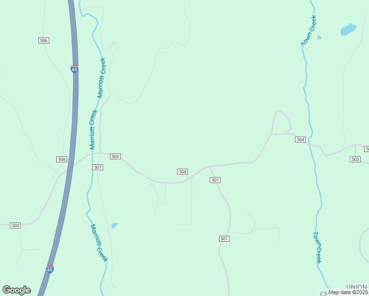 map of restaurants, bars, coffee shops, grocery stores, and more near 2310 County Road 504 in Hanceville