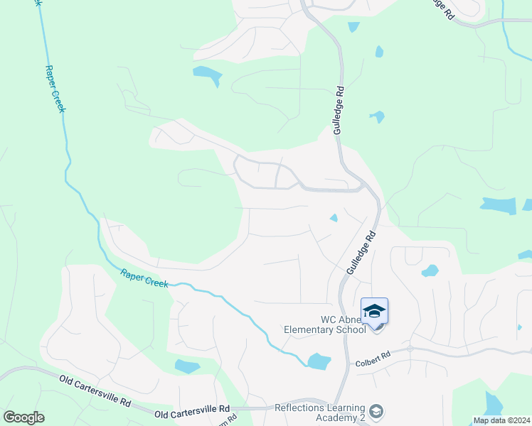map of restaurants, bars, coffee shops, grocery stores, and more near 118 Northridge Lane in Dallas