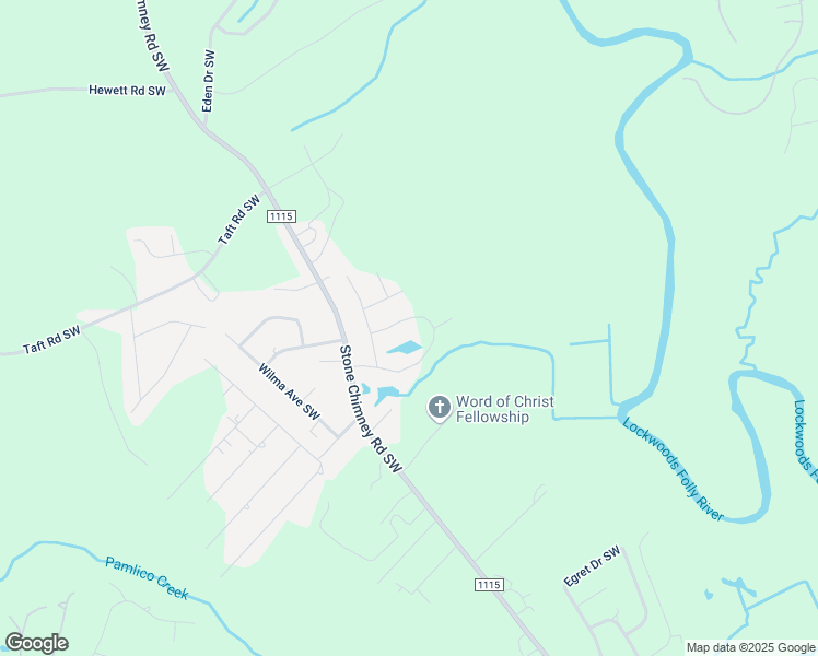 map of restaurants, bars, coffee shops, grocery stores, and more near 356 Ocean Breeze Drive Southwest in Brunswick County
