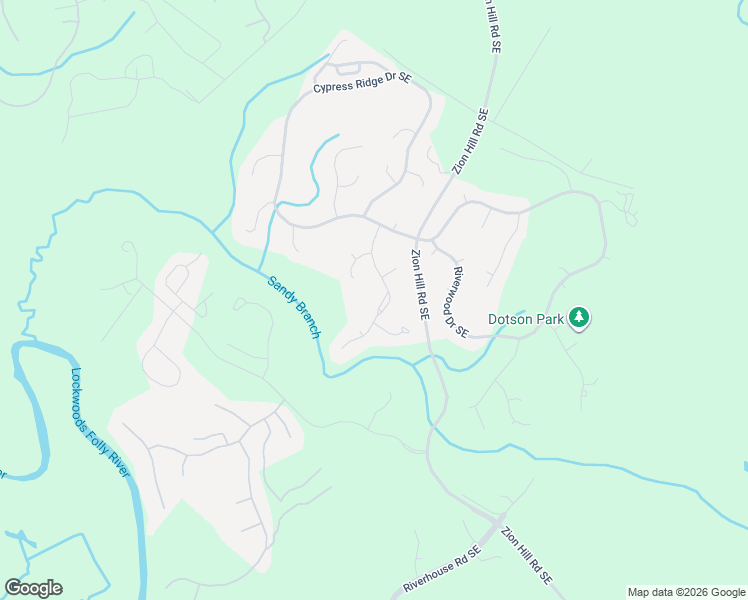 map of restaurants, bars, coffee shops, grocery stores, and more near 1529 Turnberry Ln SE in Bolivia