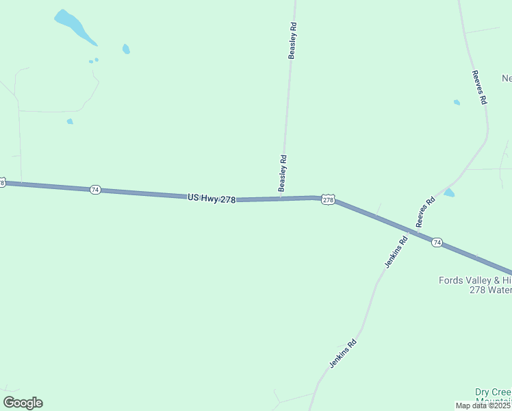 map of restaurants, bars, coffee shops, grocery stores, and more near 8447 U.S. 278 in Gadsden