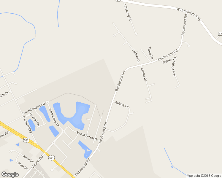 map of restaurants, bars, coffee shops, grocery stores, and more near 2080 Beckwood Road in Sumter
