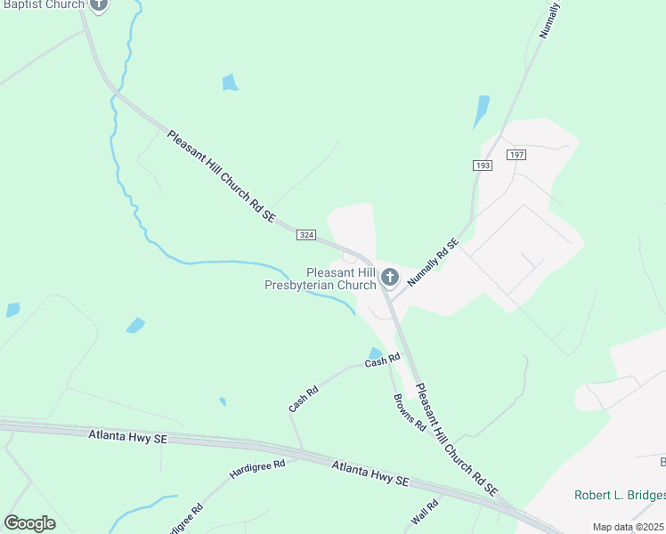 map of restaurants, bars, coffee shops, grocery stores, and more near 229 Pleasant Hill Church Road Southeast in Winder